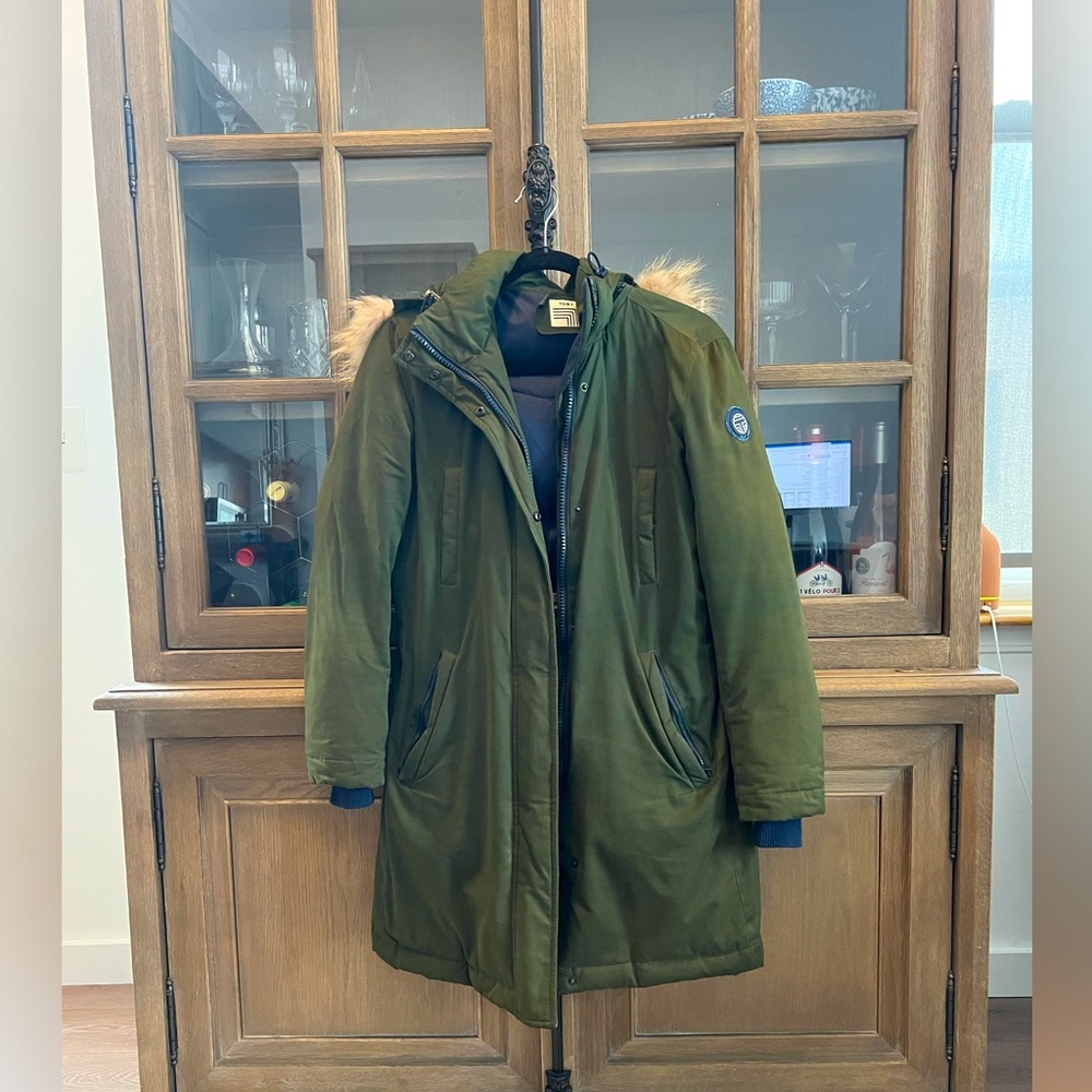 Tory Sport Green Parka